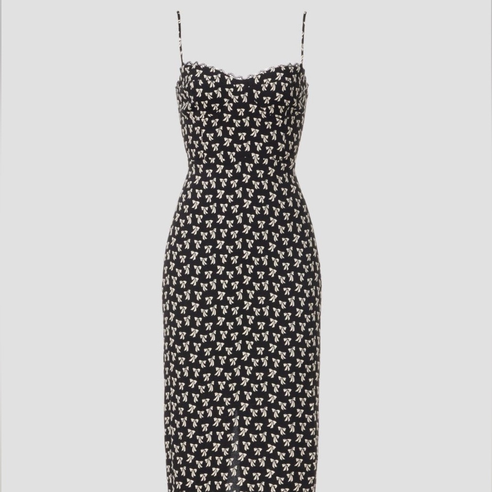 Reformation | Pennington Bow Dress | Size 12